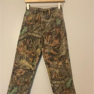 Wrangler Camouflage Straight Leg Jeans